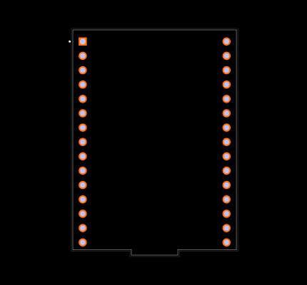 ESP8266-DevKitS Footprint