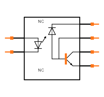 6N136M-V Symbol