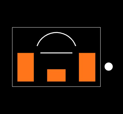 IR12-21C/TR8 Footprint
