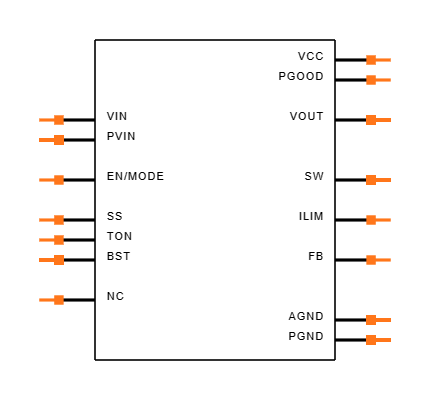 XR79203EL-F Symbol
