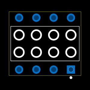 71991-304HLF Footprint