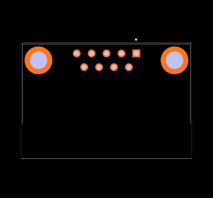 D09S13A4GL00LF Footprint