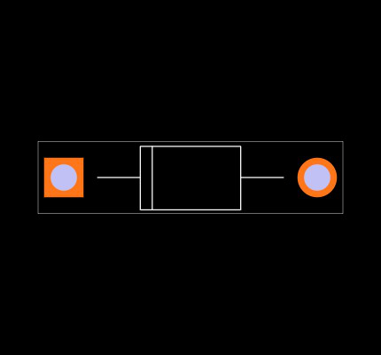 1N4735A Footprint
