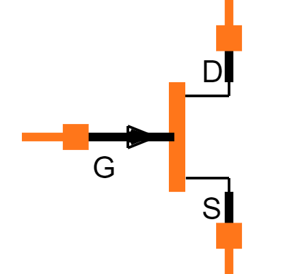 2N5457.. Symbol