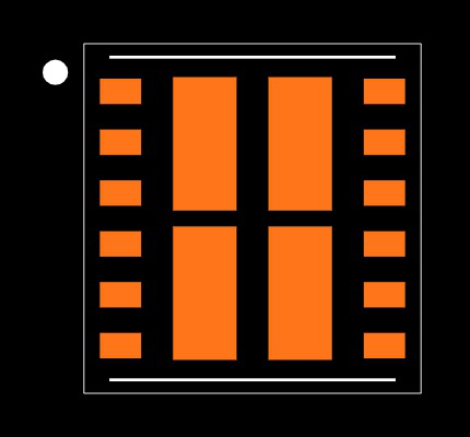 FDMQ8205A Footprint