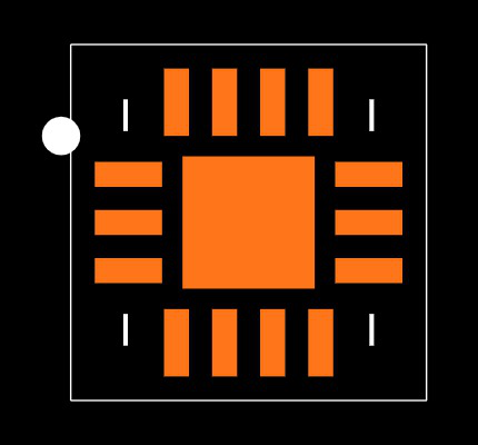 FUSB302MPX Footprint