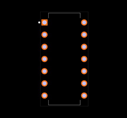LM384N Footprint