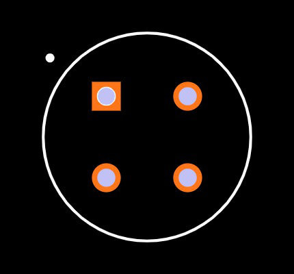 TGS2600-B00 Footprint