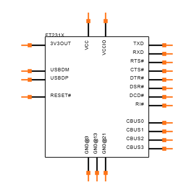 FT231X Symbol