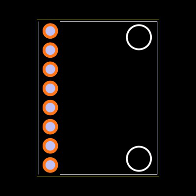 GY-521 Footprint
