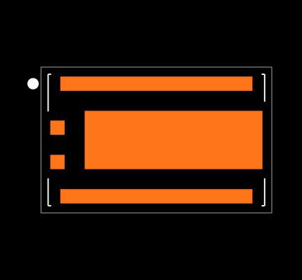 GS61008P-TR Footprint