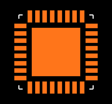 ADF4351BCPZ Footprint