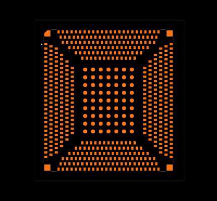 SG865W-WF Footprint