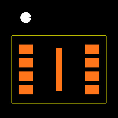 GD25Q16EEIGR Footprint