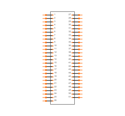 MWDM2L-100PCBRPT-.110 Symbol
