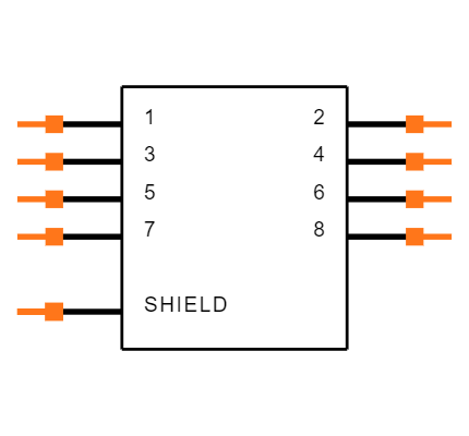 FFC2A33-08-T-R Symbol