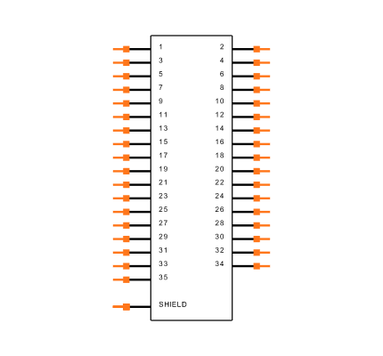 FFC2A33-35-T-R Symbol