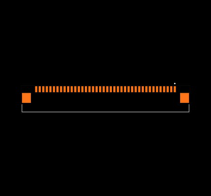 FFC3B11-40-T Footprint