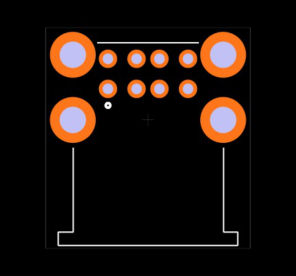 USB1035-XX-X-X-X-B Footprint