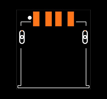 USB1046-GF-0270-L-B-A Footprint