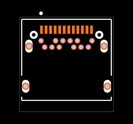 USB4056-03-A Footprint