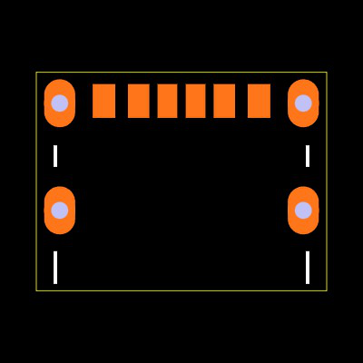 USB4970-00-A Footprint