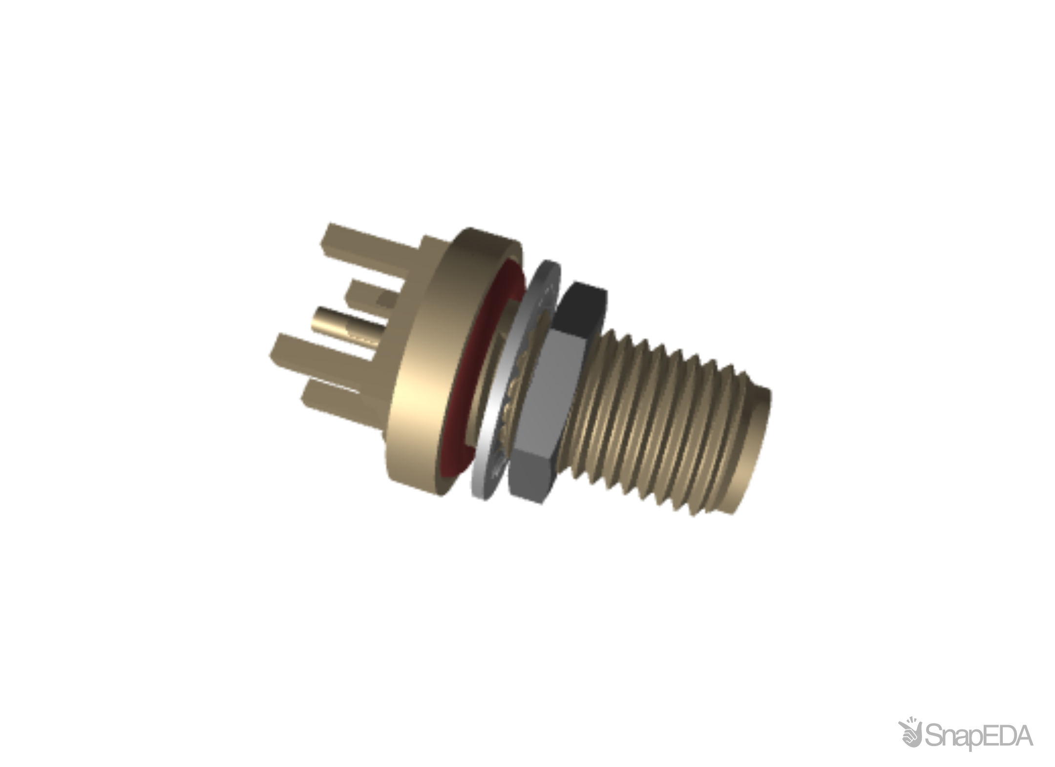 RFPC-SMA16-FN 3D Model