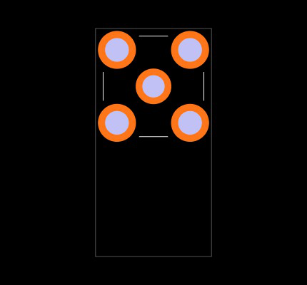 RFPC-SMA27-F Footprint