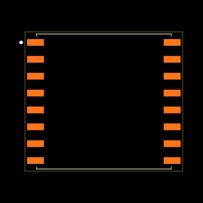 RFM95CW-868S2R Footprint