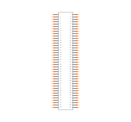 DF40HC(4.0)-80DS-0.4V(51) Symbol