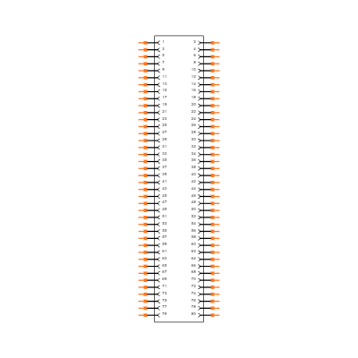DF40HC(3.5)-80DS-0.4V(51) Symbol