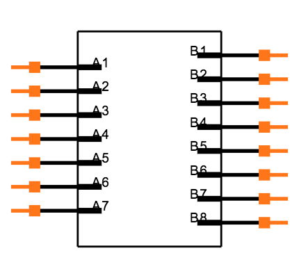 DF9B-15P-1V(32) Symbol