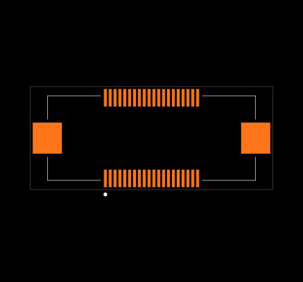 FX20-40P-0.5SV15 Footprint