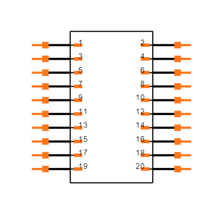 DF12NB(3.0)-20DP-0.5V(51) Symbol