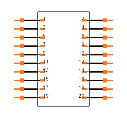 DF12NC(3.0)-20DP-0.5V(51) Symbol