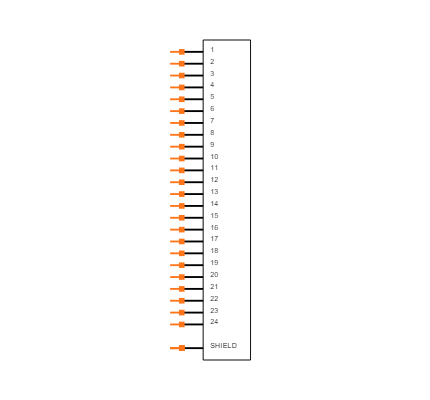 FH52K-24S-0.5SH Symbol