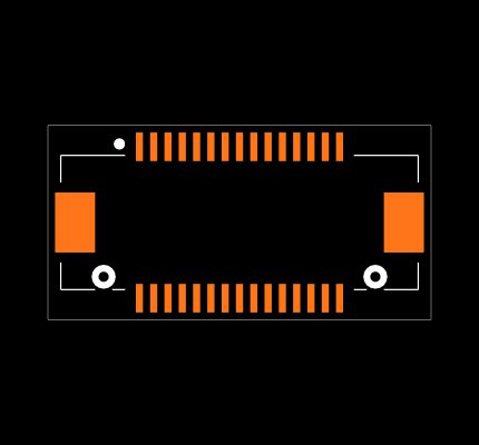 DF17(4.0)-30DS-0.5V(57) Footprint