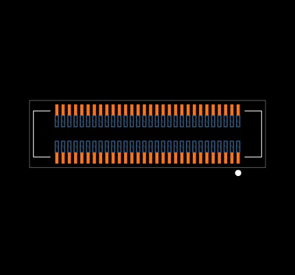 DF40HC(4.0)-60DS-0.4V(51) Footprint