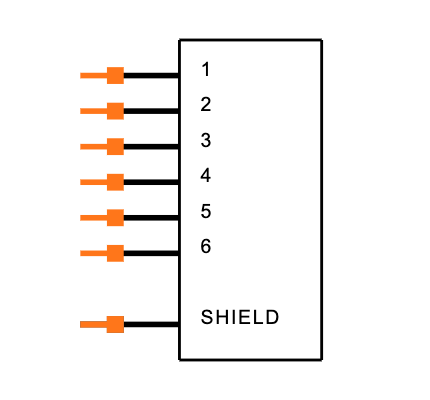 DF58-6P-1.2V(21) Symbol
