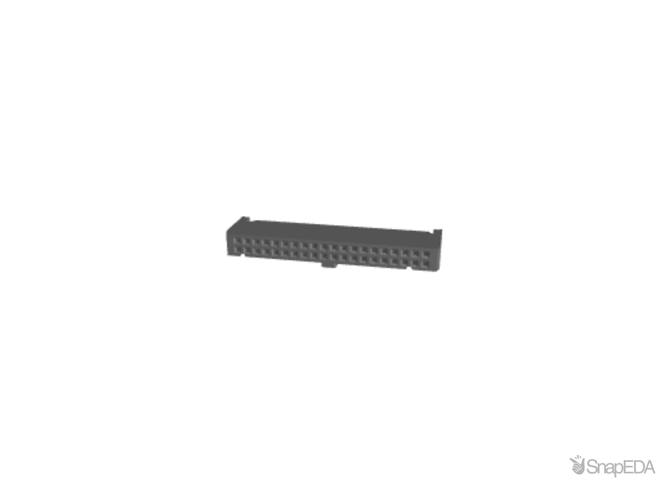 HIF3BA-40D-2.54R 3D Model