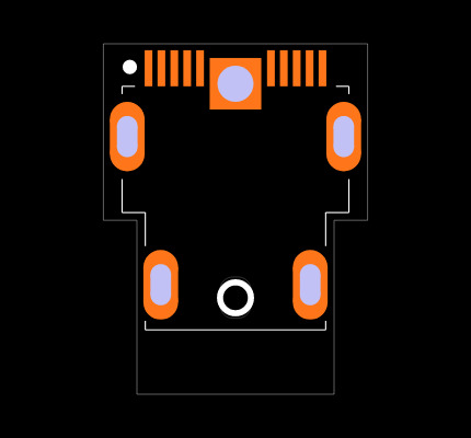 IX61G-A-10P Footprint