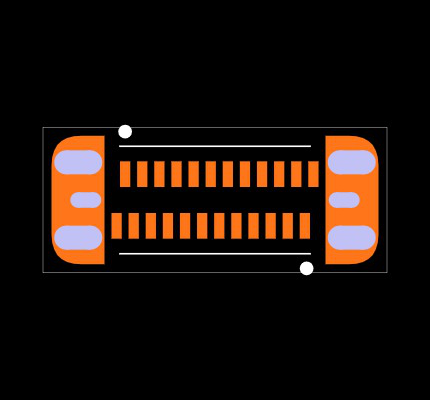 CX80B1-24P Footprint