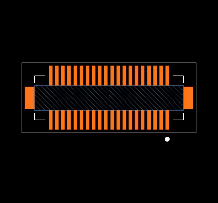 DF12NB(3.0)-40DS-0.5V(51) Footprint