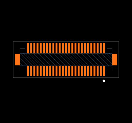 DF12NB(3.0)-50DS-0.5V(51) Footprint