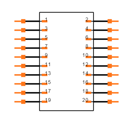 DF12NB(3.5)-20DP-0.5V(51) Symbol