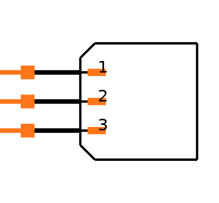 DF13-3P-1.25V(75) Symbol