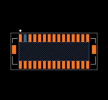 DF20EF-30DP-1V(52) Footprint