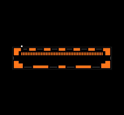 DF36A-50S-0.4V(51) Footprint