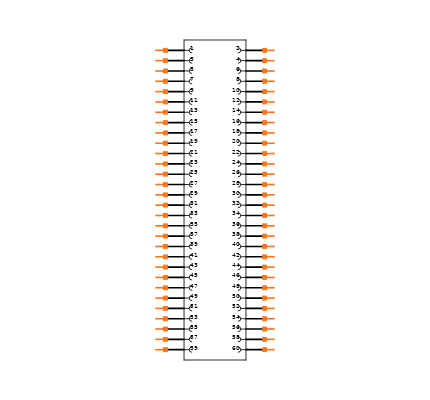 DF40B-60DS-0.4V(51) Symbol