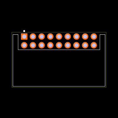 DF51K-18DP-2DS(800) Footprint